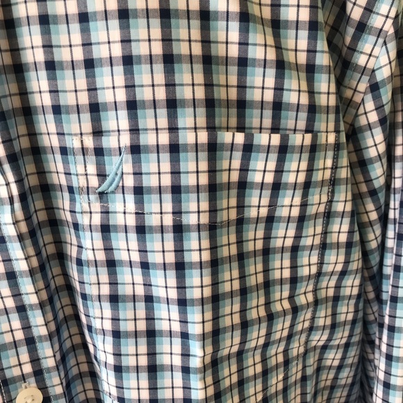 Nautica Men's Shirt Large Blue Short Sleeve New - Picture 5 of 8